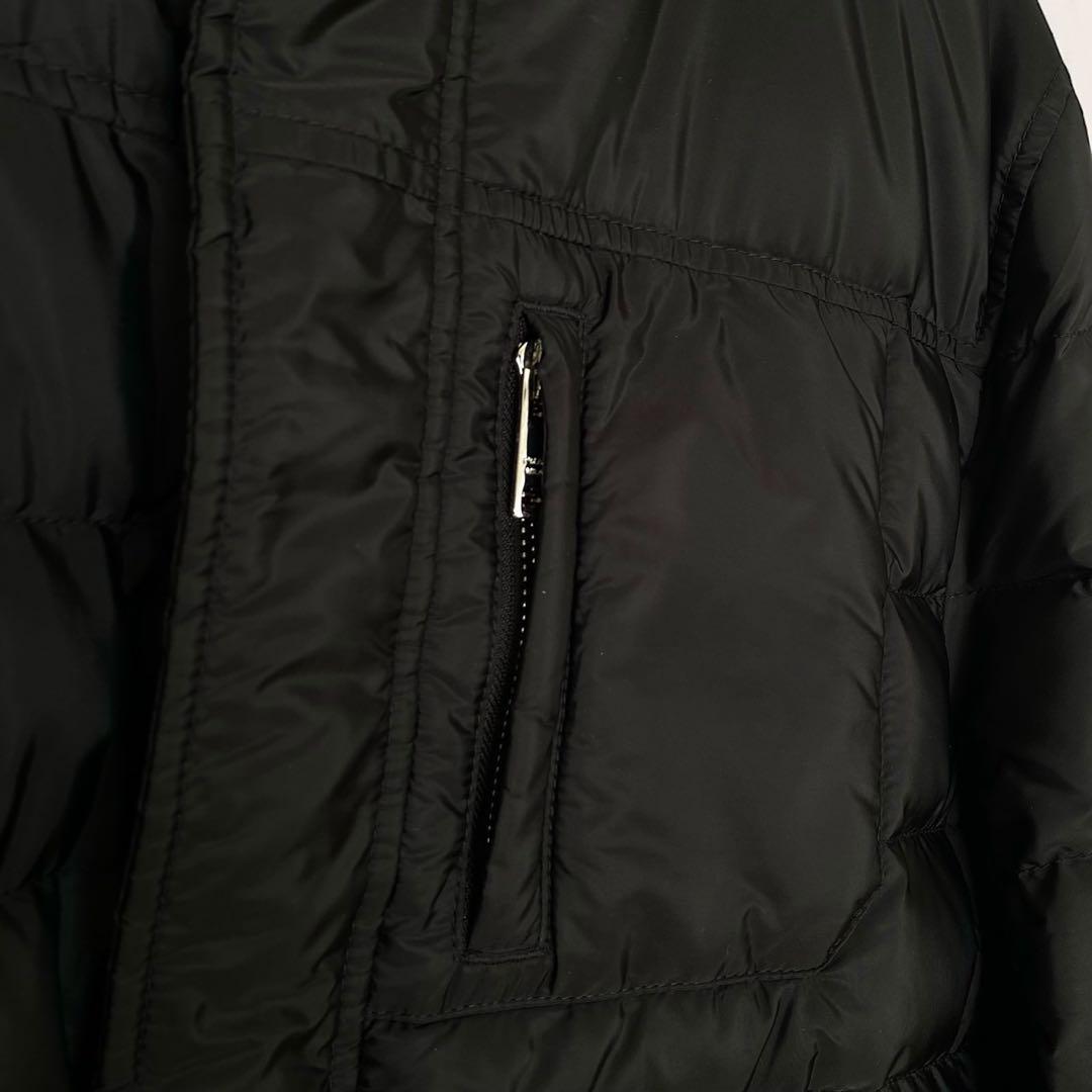PRADA プラダ ジップアップ ダウンジャケット 三角ロゴプレート