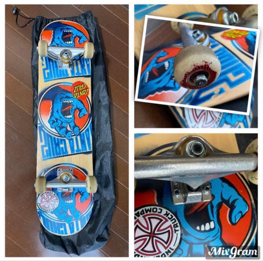 サンタクルーズ スケートボード コンプリート 【バック付き