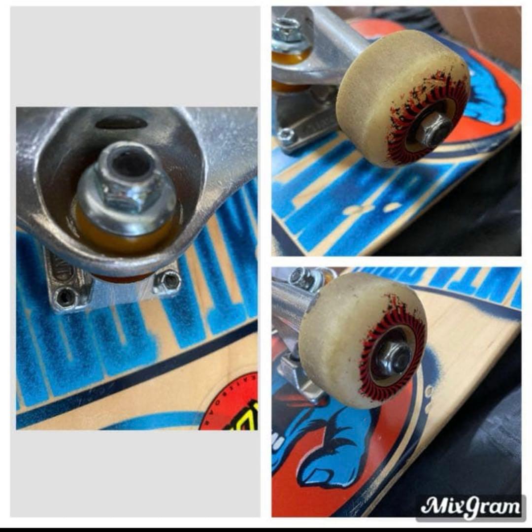 サンタクルーズ スケートボード コンプリート 【バック付き