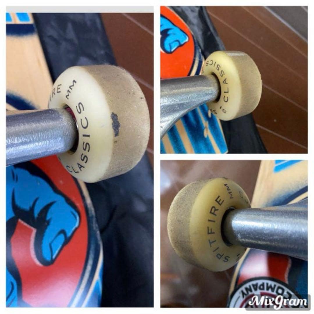 サンタクルーズ スケートボード コンプリート 【バック付き