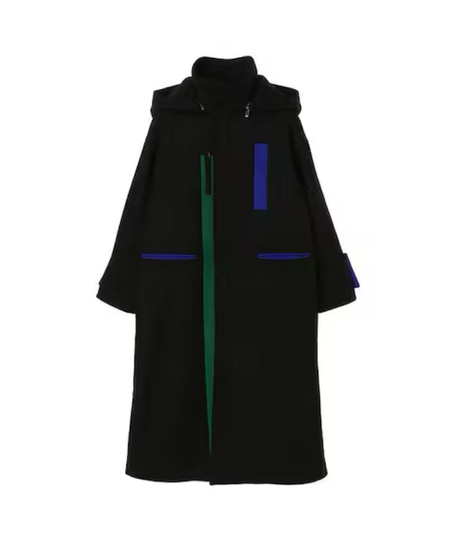 【新春Sale】UN3D.アンスリード フード コート 38 ロング