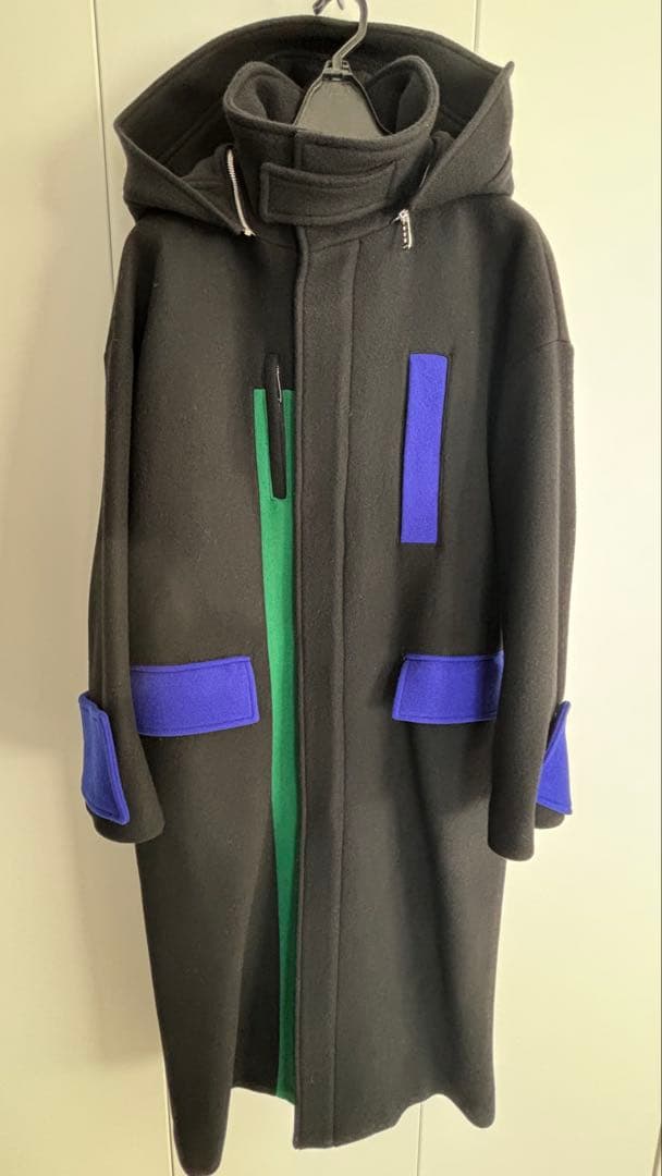 【新春Sale】UN3D.アンスリード フード コート 38 ロング