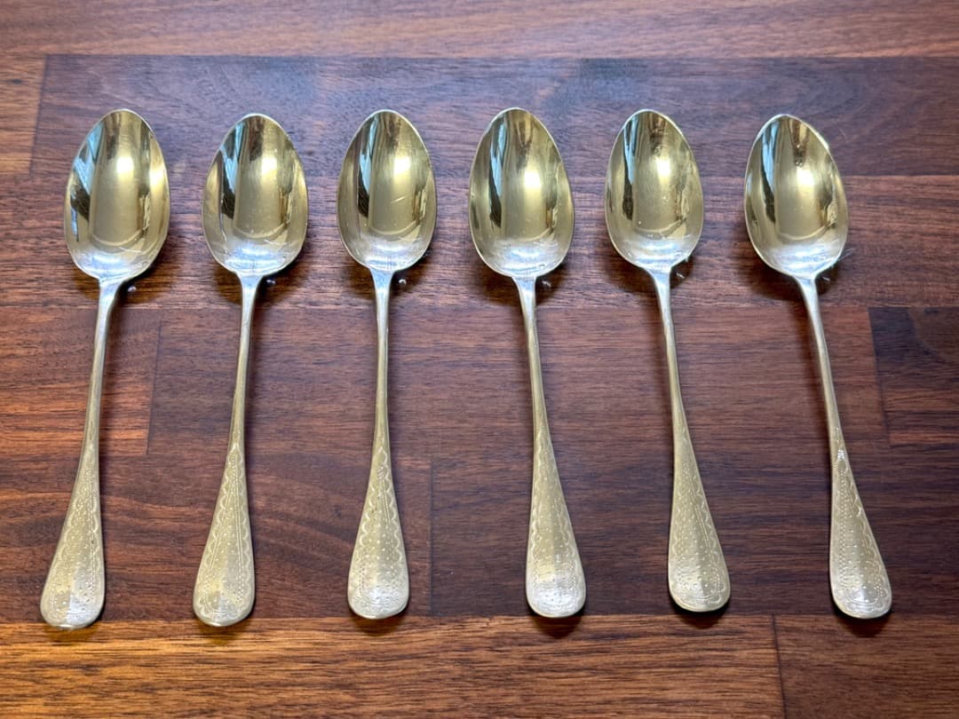 Christofle 廃盤Rubanea gris 10点セット