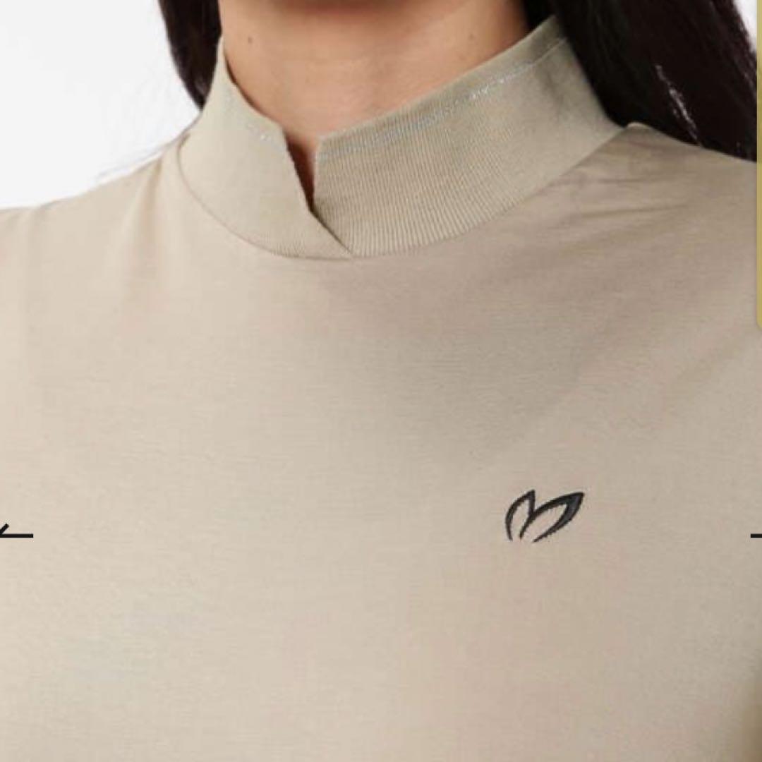 ベア天シルケットグレース加工 半袖ハイネックカットソー