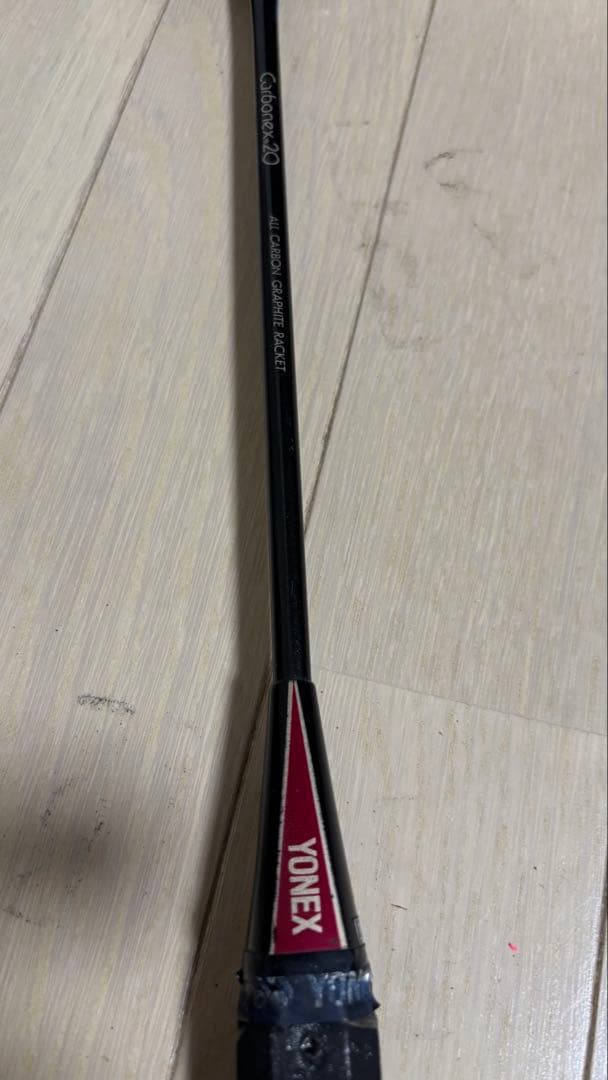 バトミントン ラケット2本 YONEX CARBONEX20 PROKENNEX
