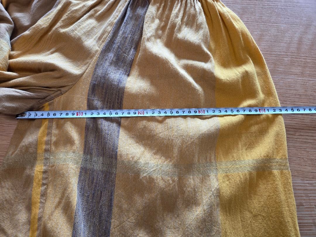 tamaki niimeタマキニイメ　ワイドパンツロング　イエロー