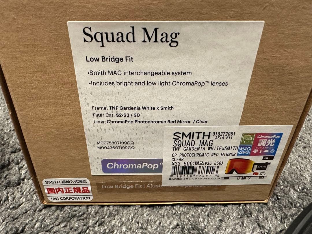 スキー・スノーボードアクセサリー THE NORTH FACE SMITH Squad Mag