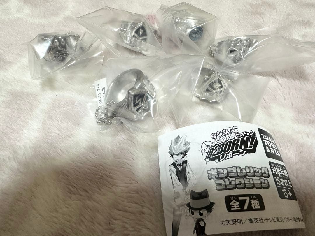 家庭教師ヒットマンREBORN！ ボンゴレリングコレクション セミコンプ