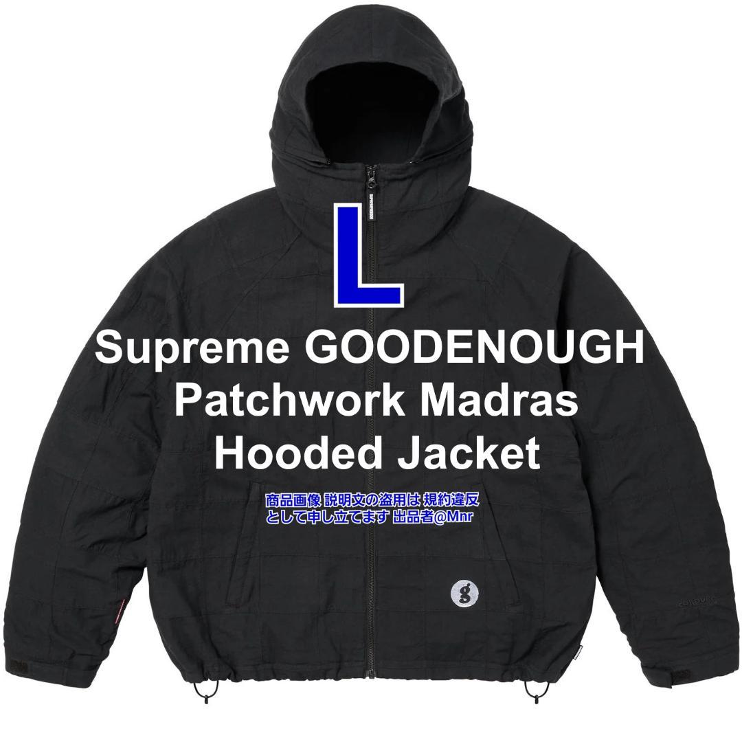 Supreme GOODENOUGH Patchwork Madras 黒 L - メルカリ