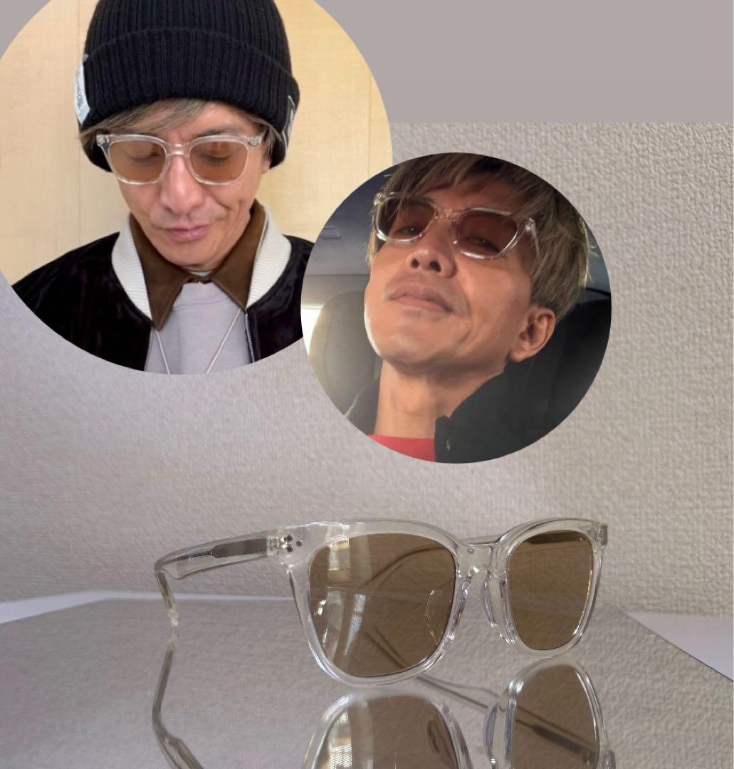 遅咲きの人気モデル！木村拓哉 owndays サングラス クリアグレー