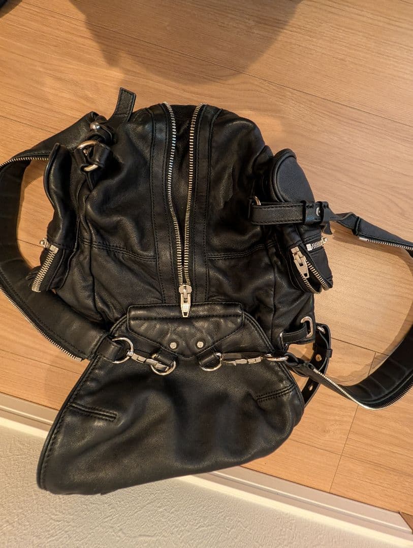 Alexander Wang レザーリュック　ブラック