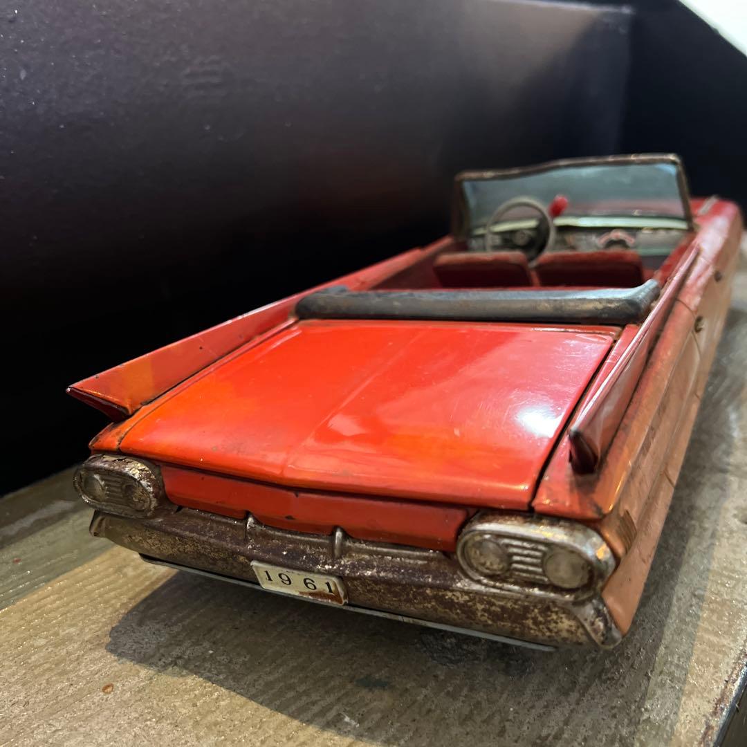 りらっくまたろう SSS TOKYO ブリキ　キャデラックレッド　当時物