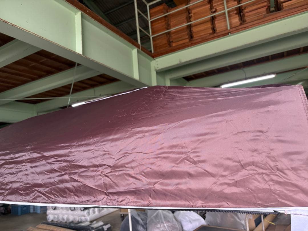 FIELD DOOR ワンアクションタープテント バーガンディー色 FIELDOOR