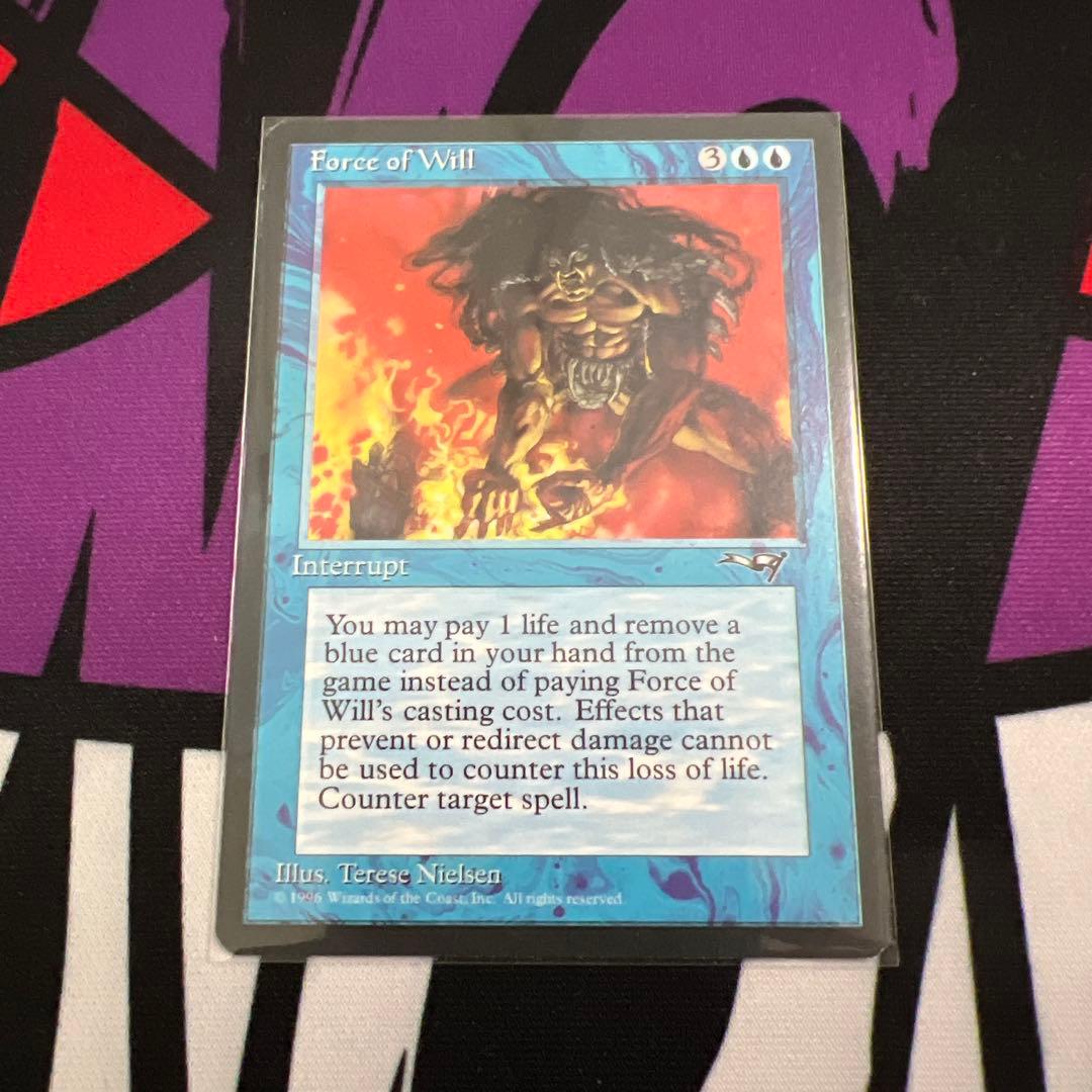 ④ 《意志の力/Force of Will》[ALL] MTG】意志の力 Force of