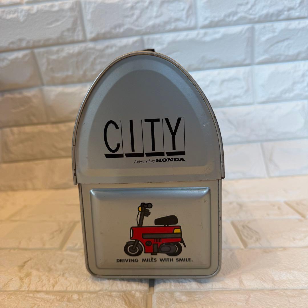 ホンダ CITY レア モトコンポ ブリキケース　当時物 昭和 レトロ