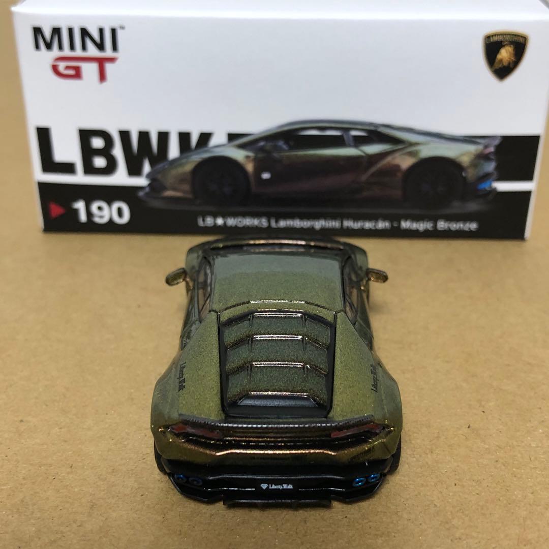 MINI GT ミニGT LBWK ランボルギーニ ウラカン マジック ブロンズ