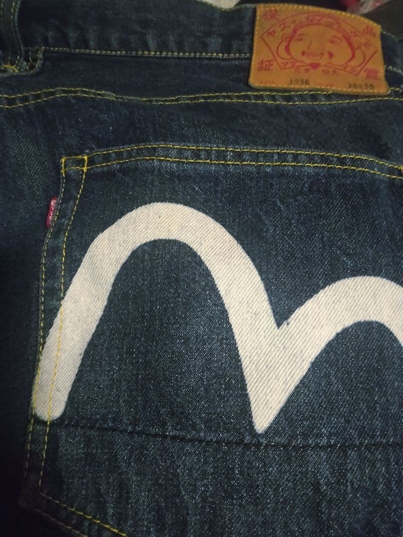 希少 EVISU エビスジーンズ 1930 スモールe 赤耳 W38