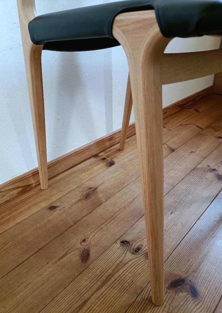 UH【美品】天童木工　ダイニングチェア　インパラチェア　②