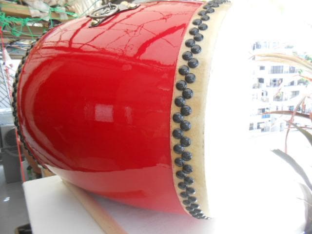 (送料無料)28.980円　Nエイサー大太鼓39 cm撥付き 約5.5kg