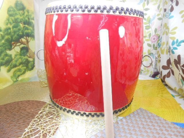 (送料無料)28.980円　Nエイサー大太鼓39 cm撥付き 約5.5kg