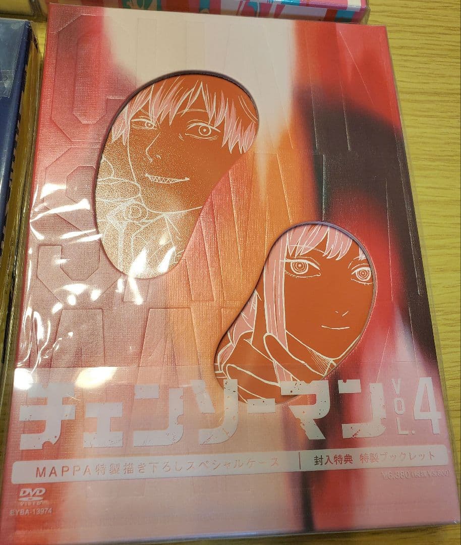 【新品・未開封】チェンソーマン　DVD全巻セット+スマホリング(ポチタ)