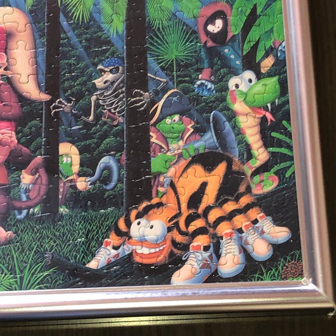 レア ドンキーコング2 ジグソーパズル完成品 フレーム付き - メルカリ