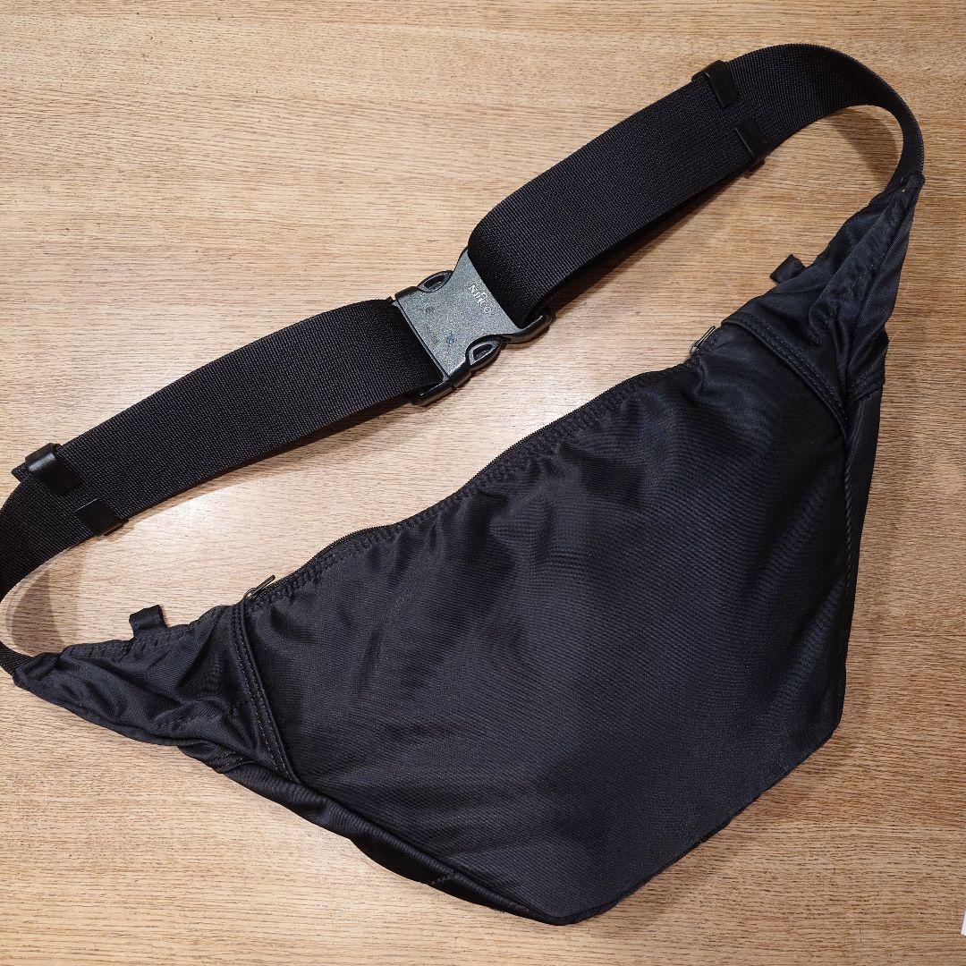 【美品廃盤ポーター】タンカー ウエストバッグL ブラック 日本製 送料込