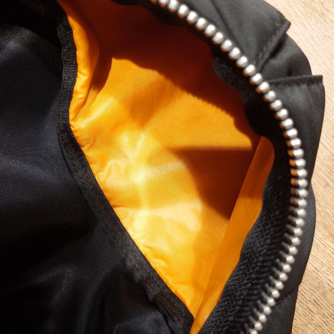 【美品廃盤ポーター】タンカー ウエストバッグL ブラック 日本製 送料込