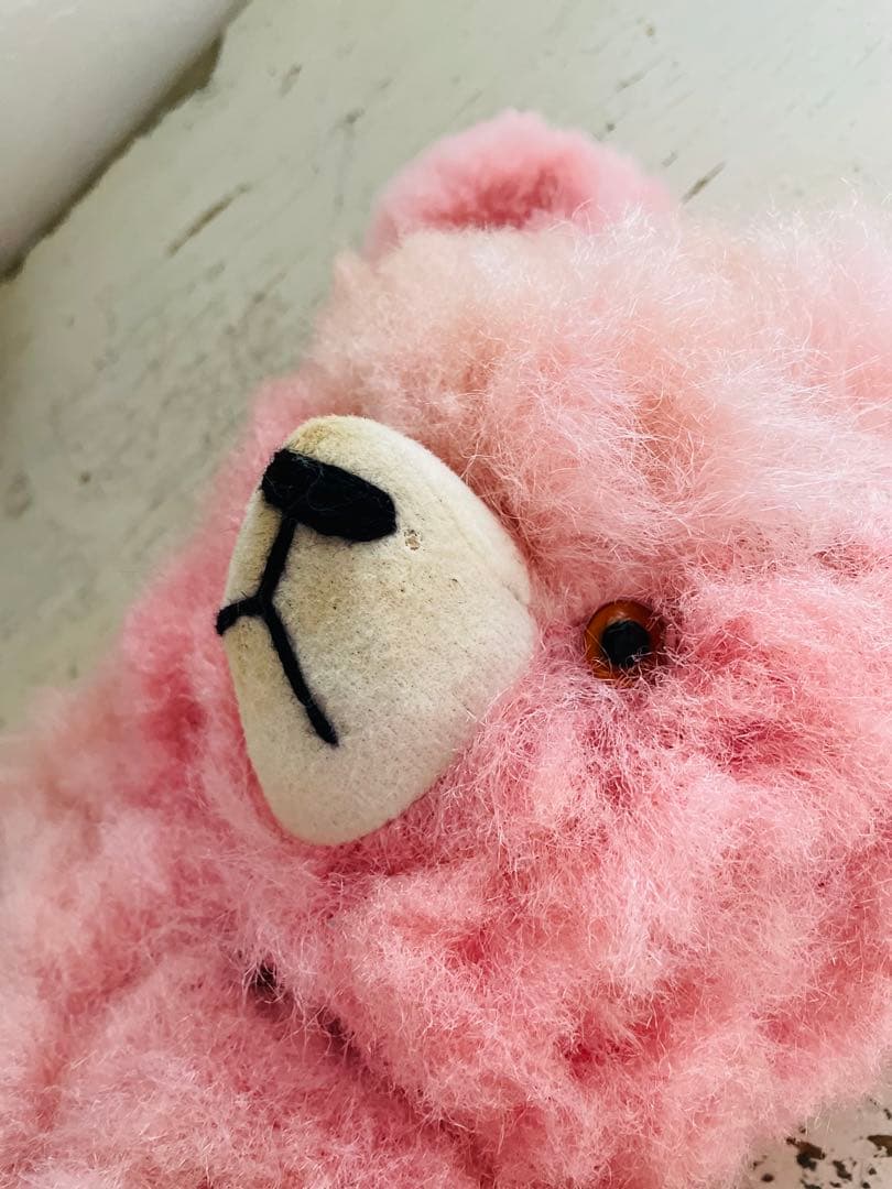 ୨୧‥∵ドイツ　ヴィンテージベア　 ピンクのベアちゃん‥‥୨୧