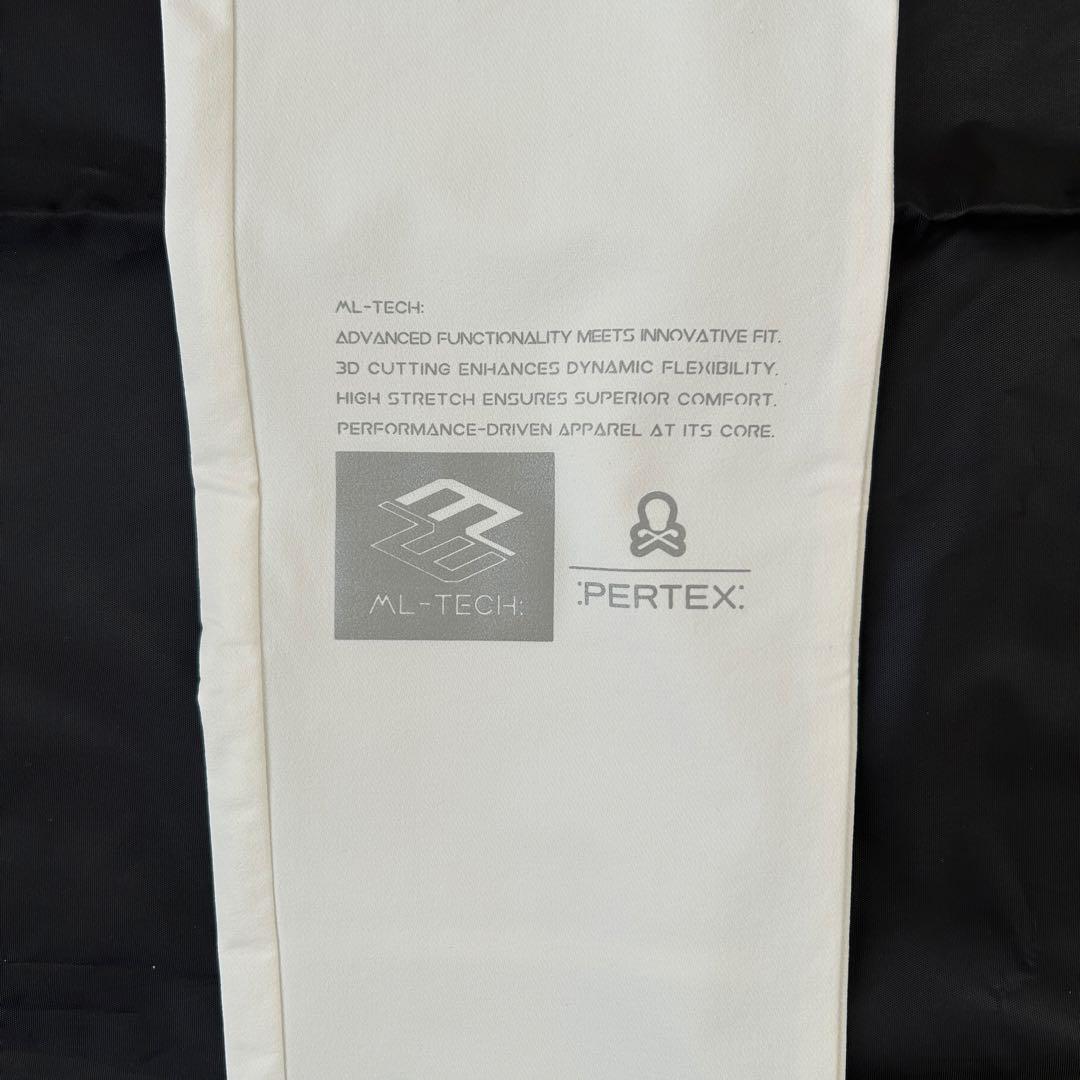 マークアンドロナ 2025年モデル テクニカルパンツ ホワイト スカルロゴ