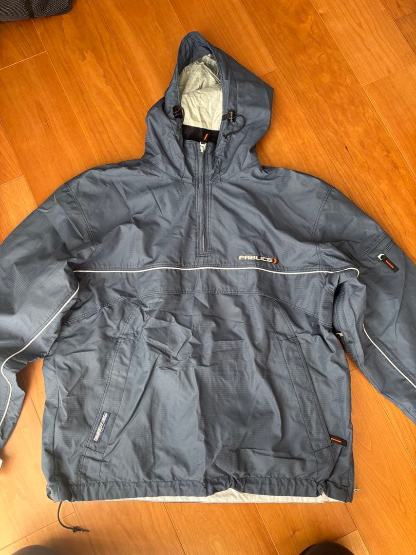 FABLICE フード付きジャケット Lサイズ グレー