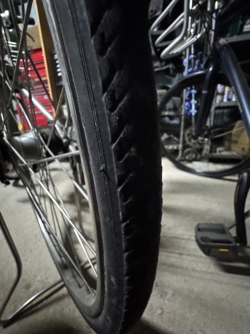 ブリヂストン　アルベルトS 27インチ シルバー