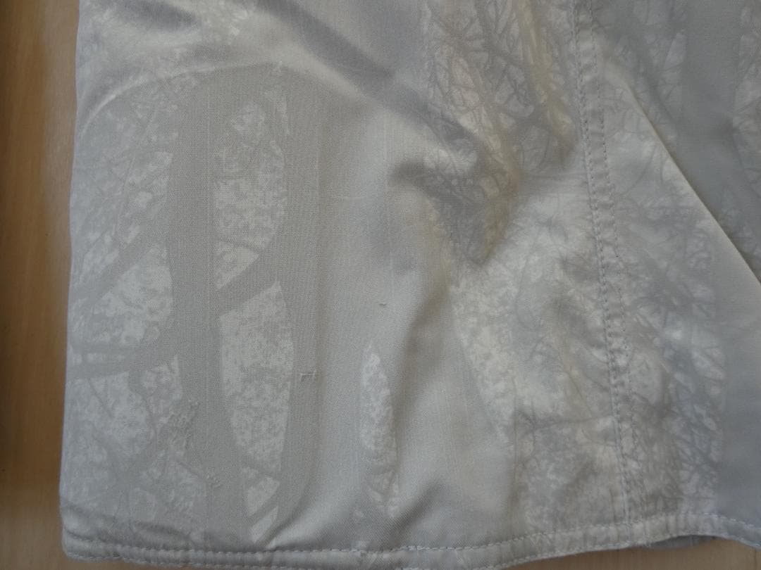 ミズノ　スキーウェア上下M　ホワイトツリー柄