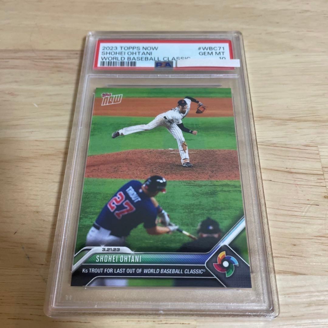 PSA10 Topps Now WBC 侍ジャパン 大谷翔平 トラウト - メルカリ