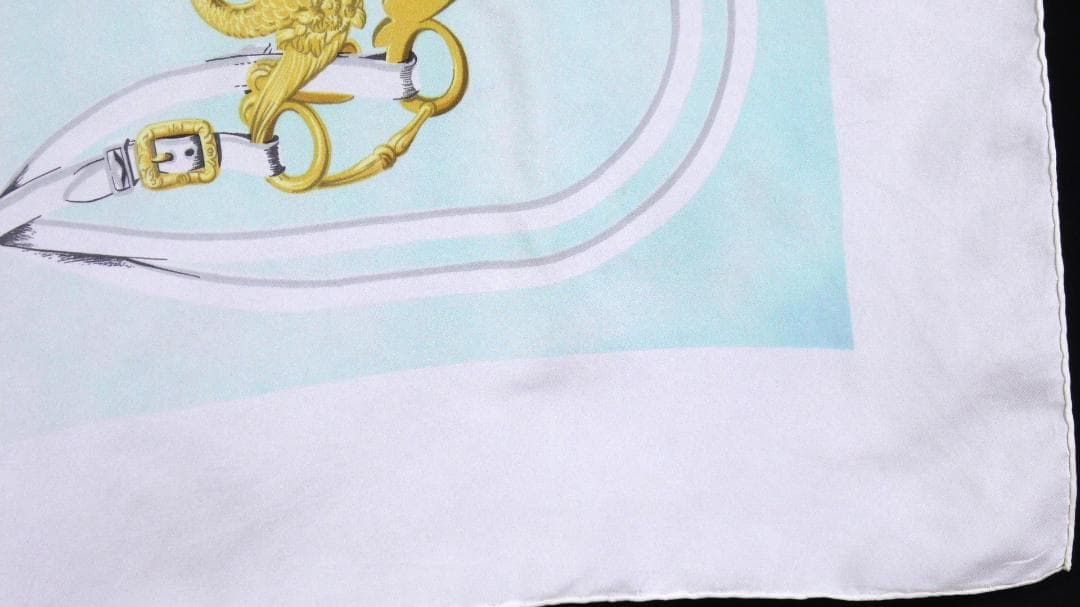 HERMES エルメス　大判スカーフ　カレ90　 D469