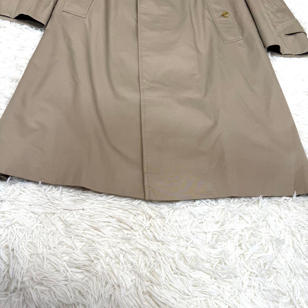 バーバリー Burberry ステンカラーコート 裏地総チェック 英国製 44