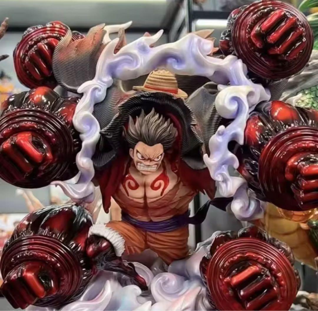 ワンピース モンキー ルフィ ギア4 猿王群鴉砲 フィギュア ガレージ