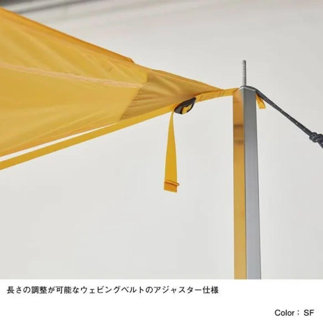 新品未使用ノースフェイス ペンタゴンタープ　スタープ5サフランイエロー