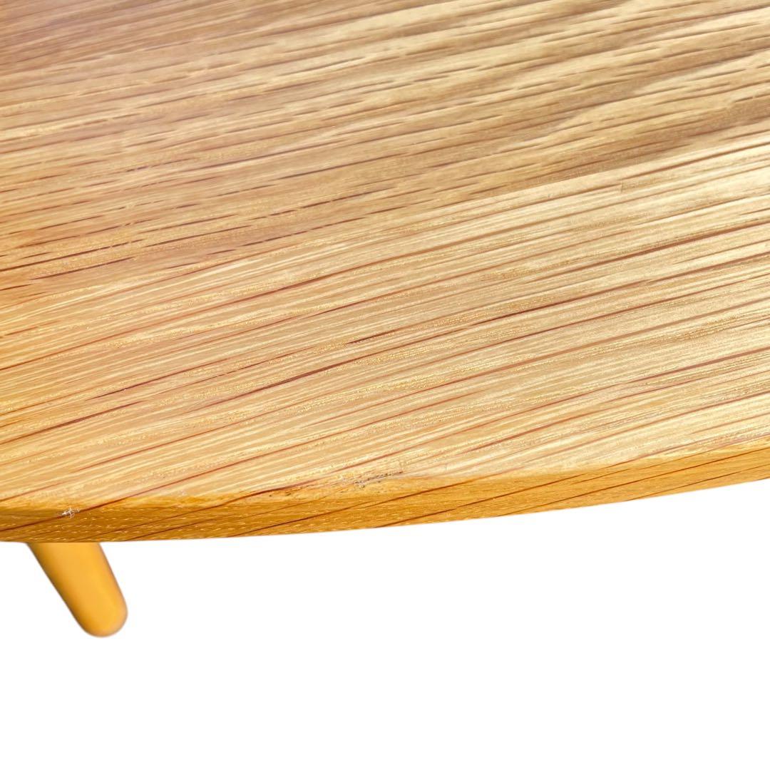 HR575 【美品】ウニコ SOLK ソルク ラウンドダイニングテーブル - メルカリ