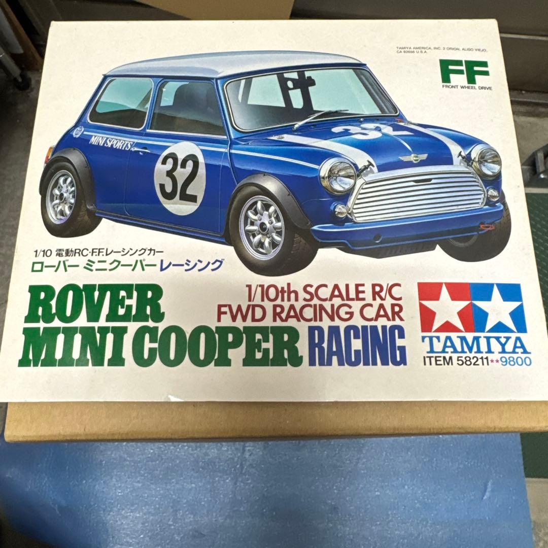 タミヤ 1/10 電動ラジオコントロールカー シリーズ ミニクーパー レーシング