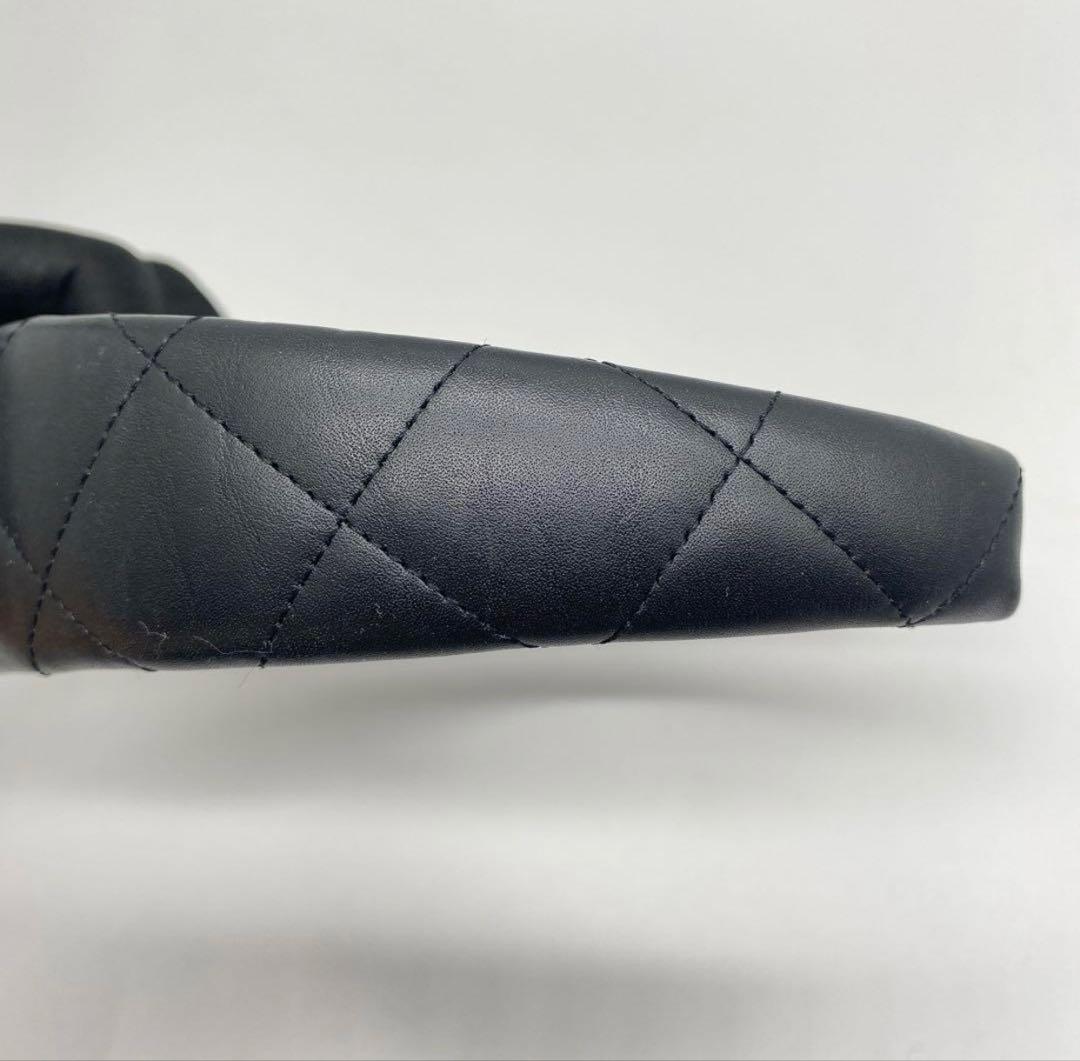 BURBERRY バーバリー カチューシャ ノバチェック、レザー　ヘアバンド