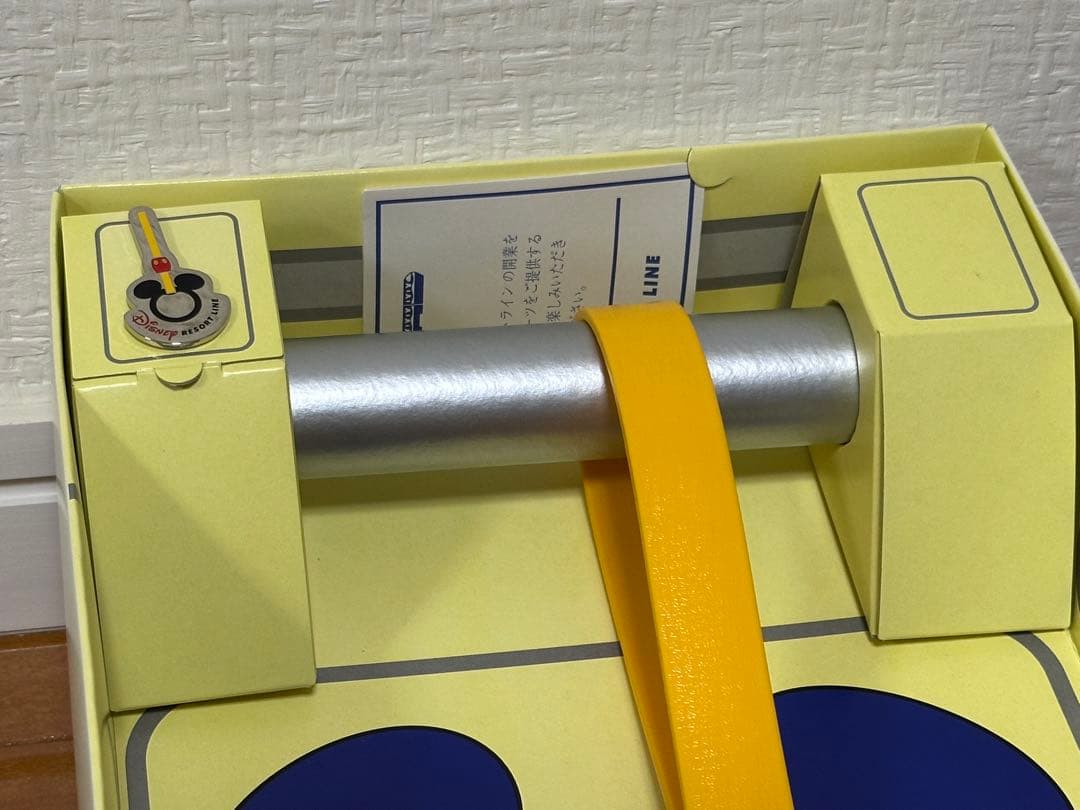 《レア》ディズニーリゾートライン 開業記念 限定ストラップ&ピンセット 認定証付