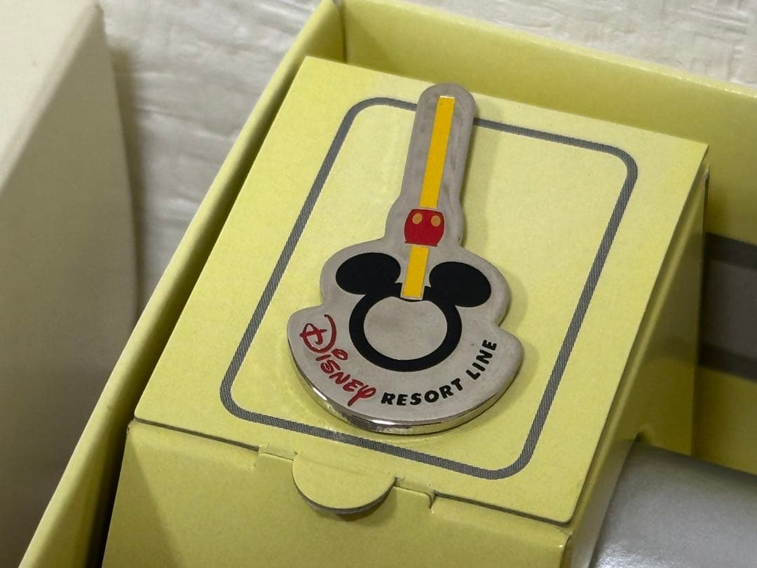 《レア》ディズニーリゾートライン 開業記念 限定ストラップ&ピンセット 認定証付