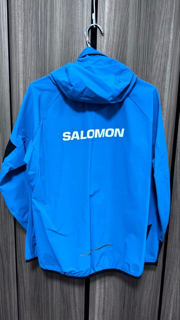 サロモンロゴ入り／オンヨネ　ウィンドブレーカー　ジャケット+パンツ　Lサイズ