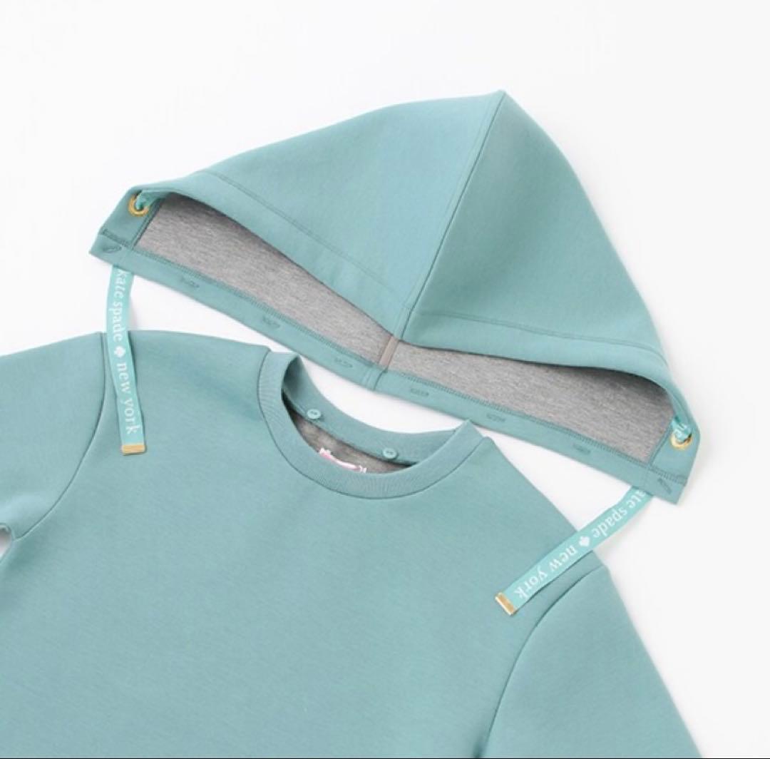 新品kate spade ケイトスペード150 フードワンピース パーカーワンピ