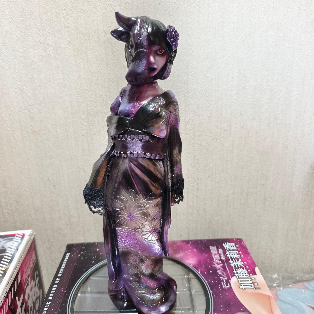 ヒカリトイズ 物ノ怪少女くだん 幻夜 ソフビ インディーズ レトロソフビ