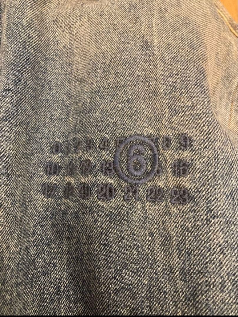 ド*ヤ様 MM6 PADDED DENIM JACKET サイズ44