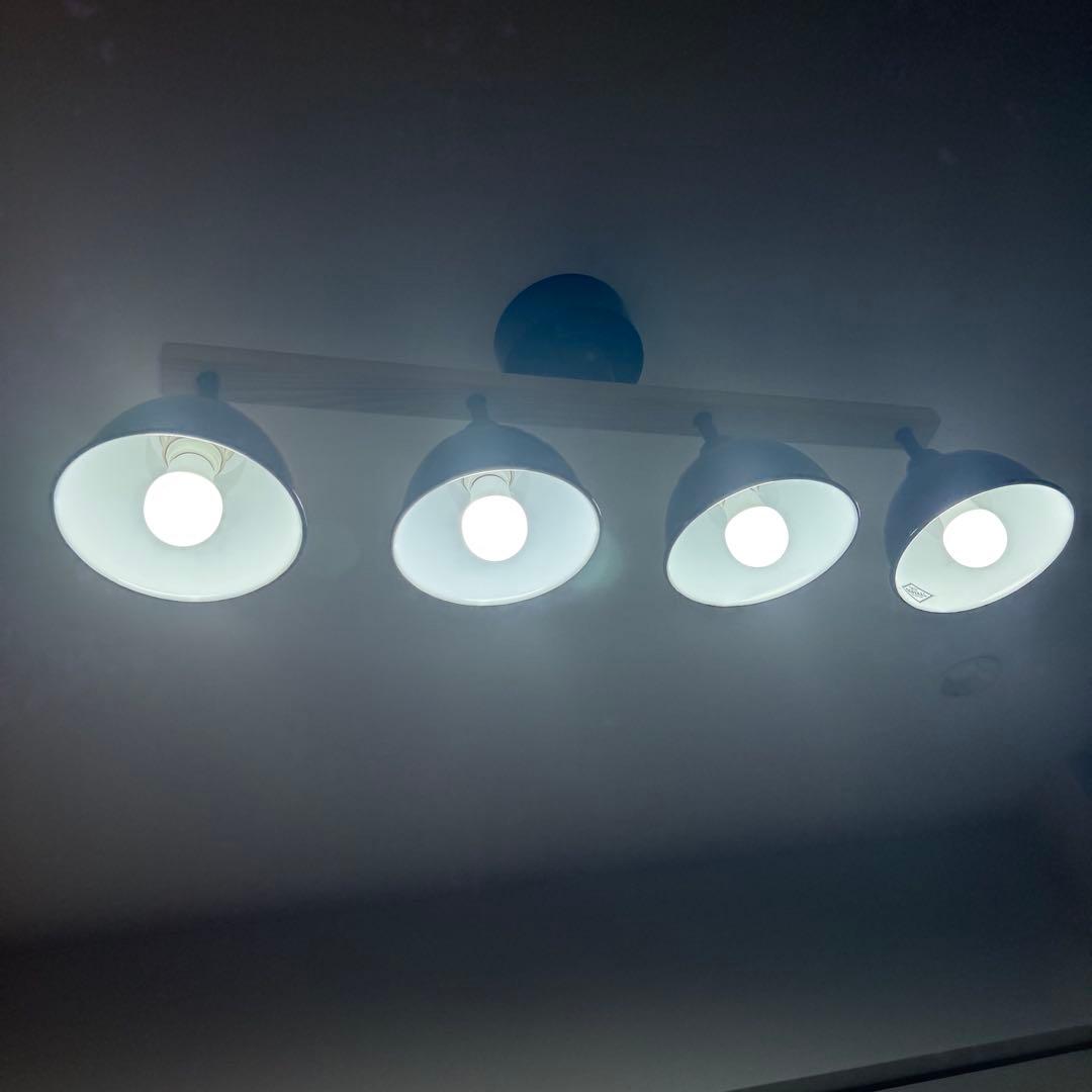 BRID GENDER WOOD ROD ネイビーブルー 4灯シーリングライト - メルカリ