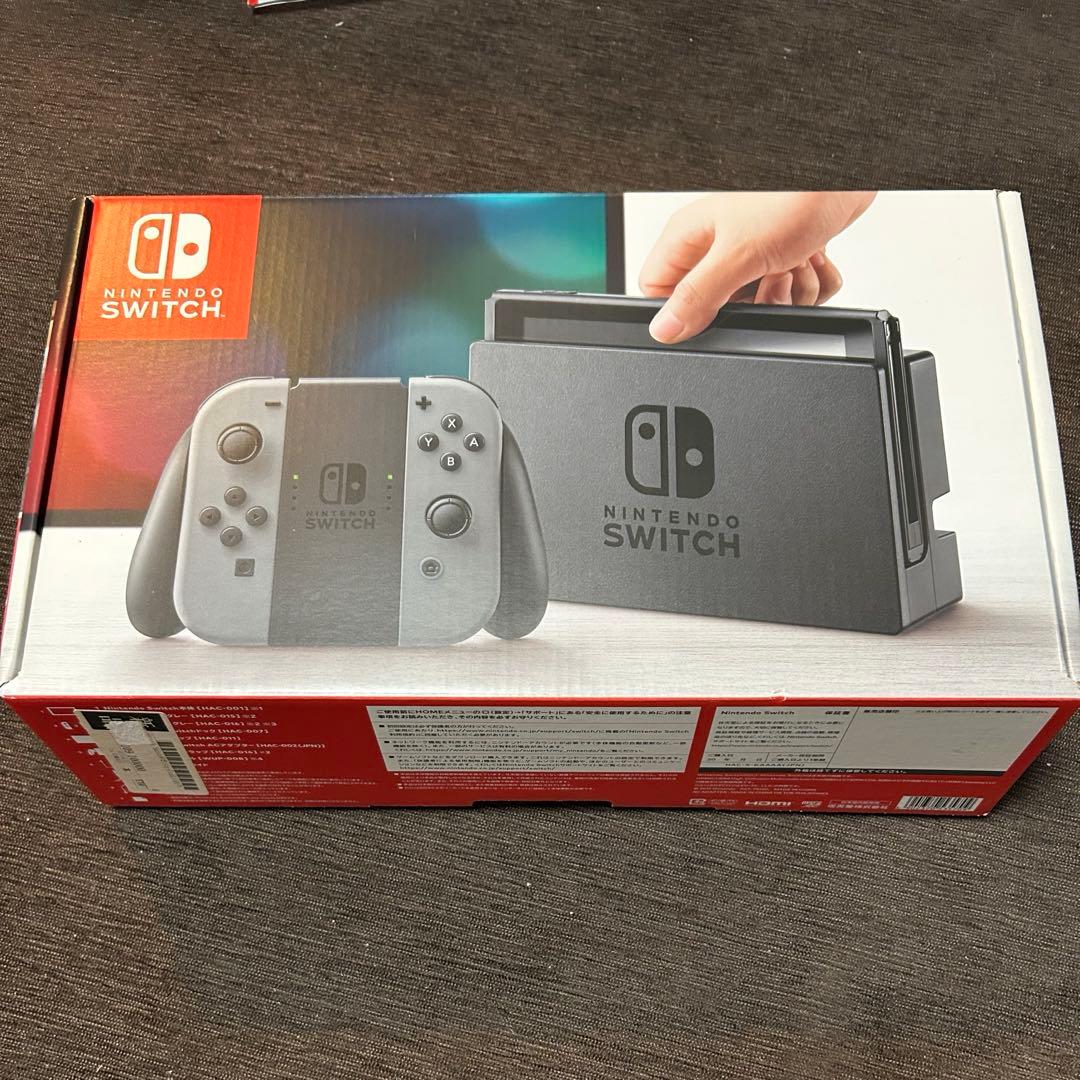 Nintendo Switch 本体 グレー/イエロー - メルカリ