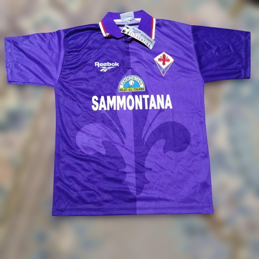 90s Reebok 95/96 フィオレンティーナ ユニフォーム セリエA - メルカリ